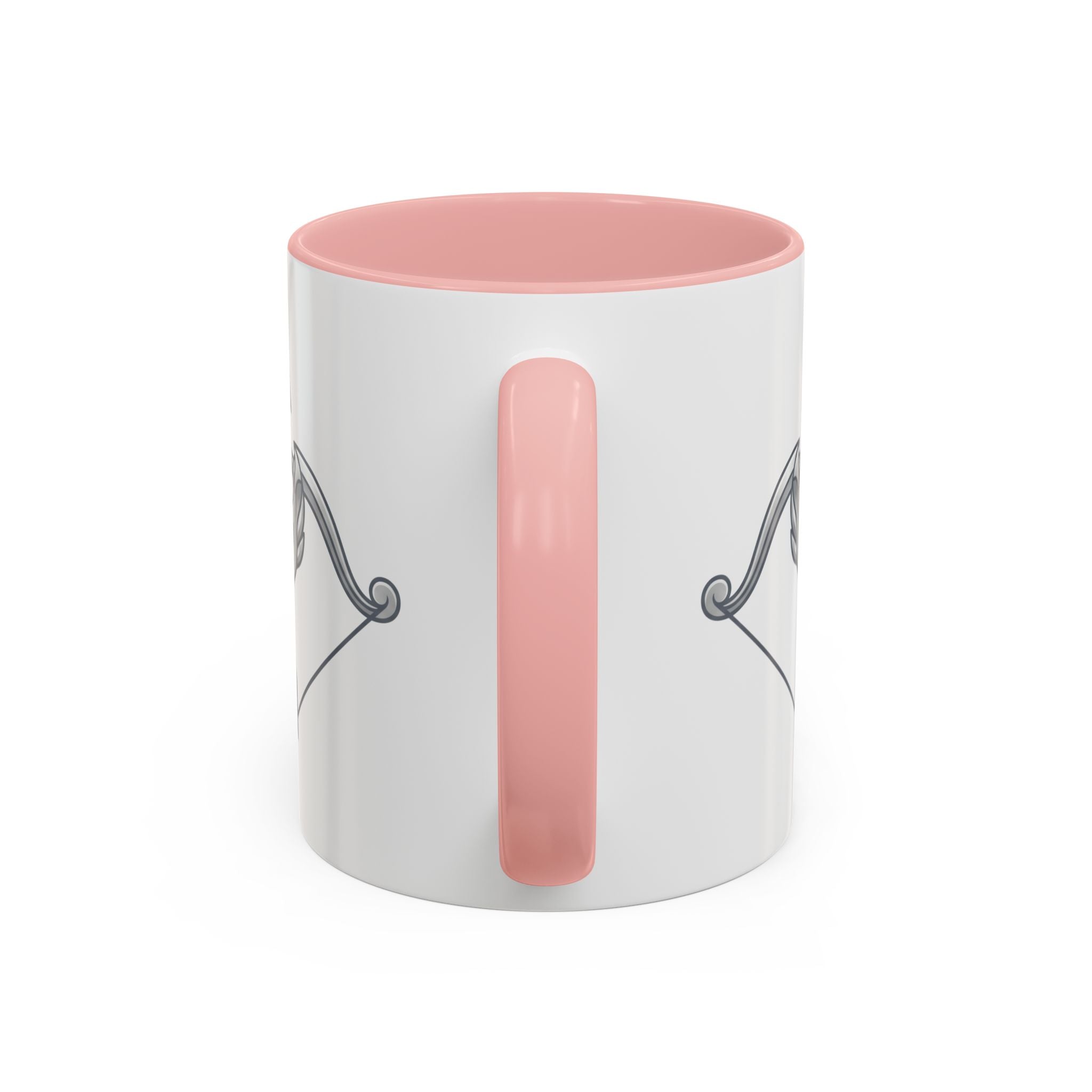 Sagittarius Bow & Arrow Accent Coffee Mug – Zodiac Sagittarius Astrology Gift