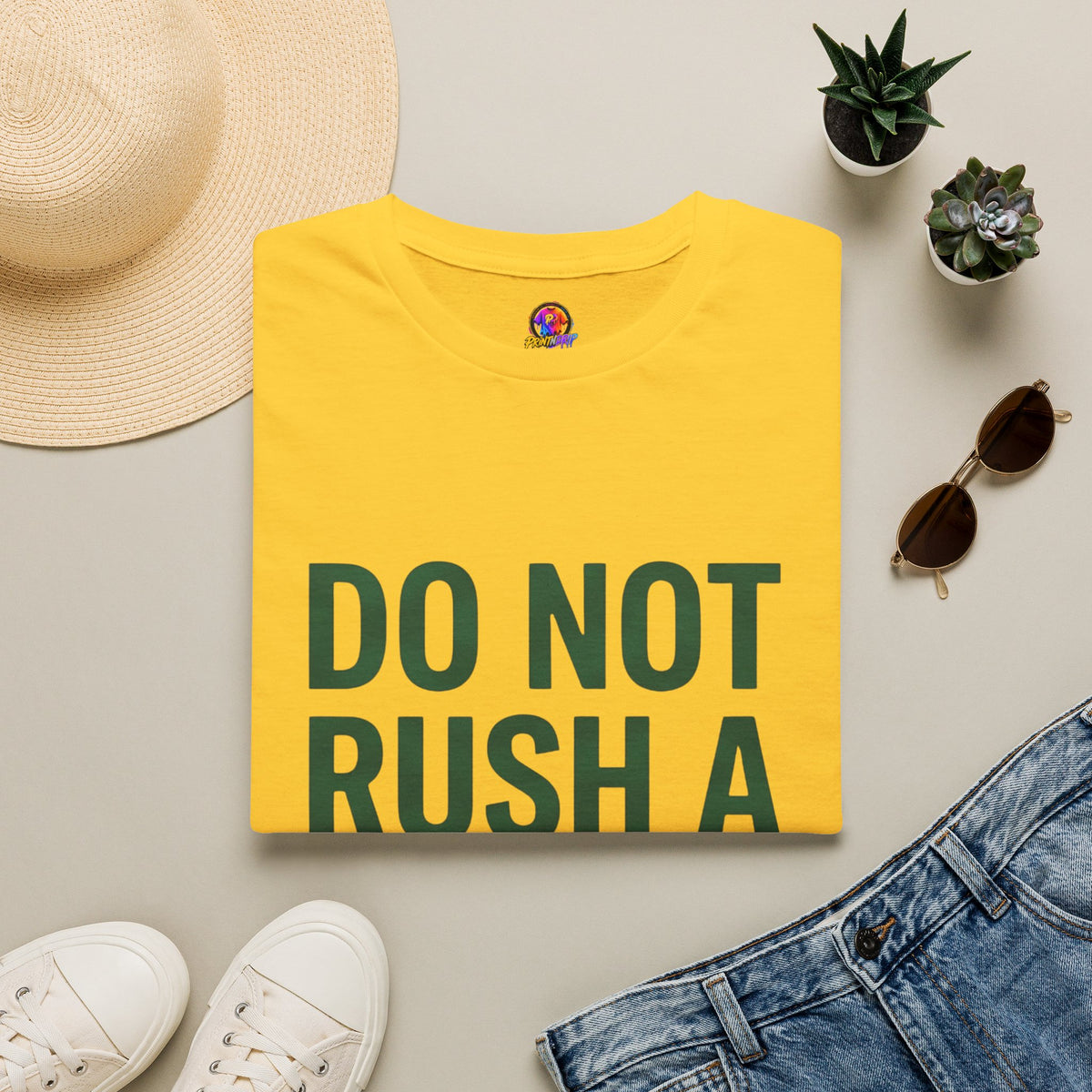 Do Not Rush a Taurus T‑Shirt — Funny Zodiac Astrology Tee