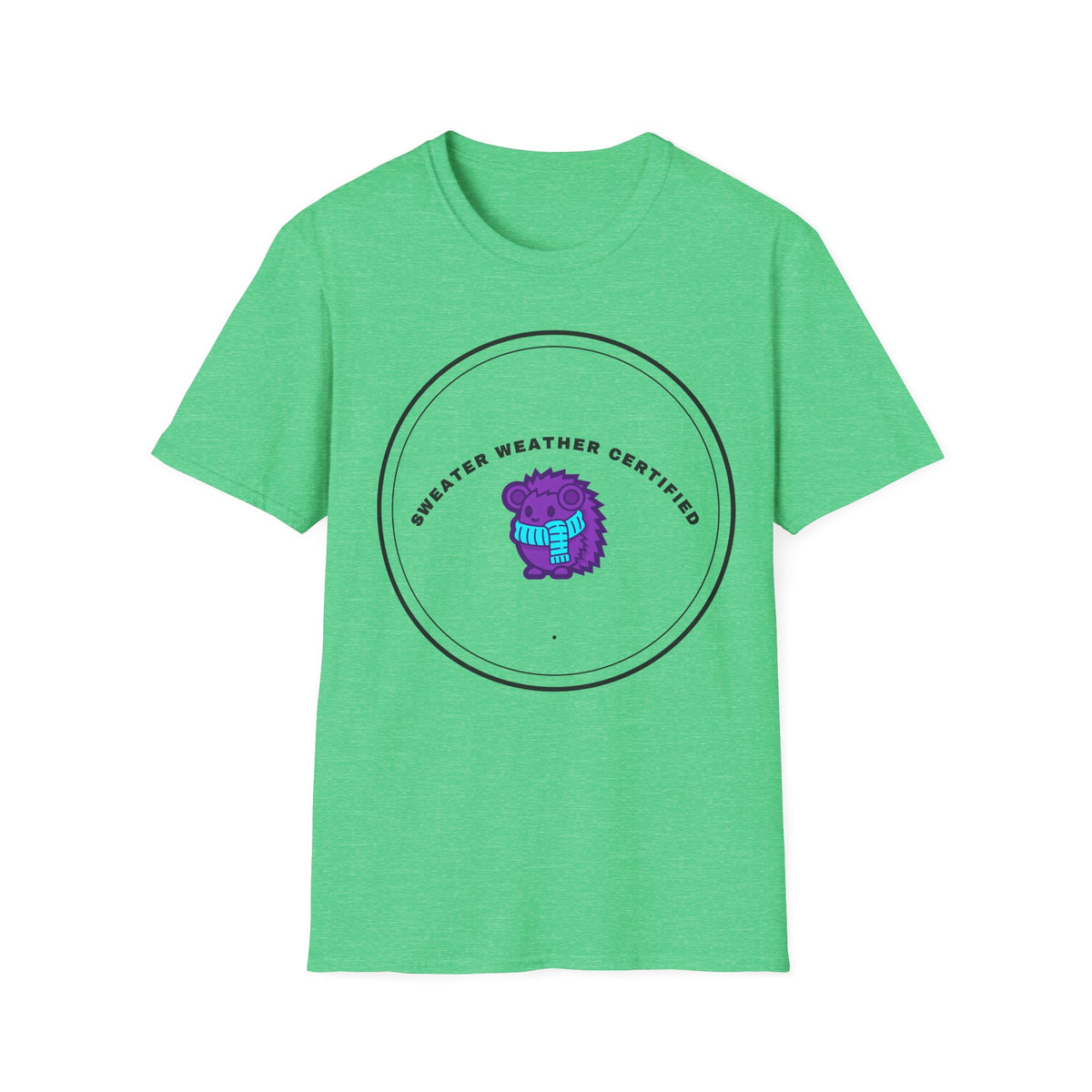 “Water Weather Certified” Graphic T-Shirt — Cute Purple Monster Badge Tee - Trending Now - September 2026