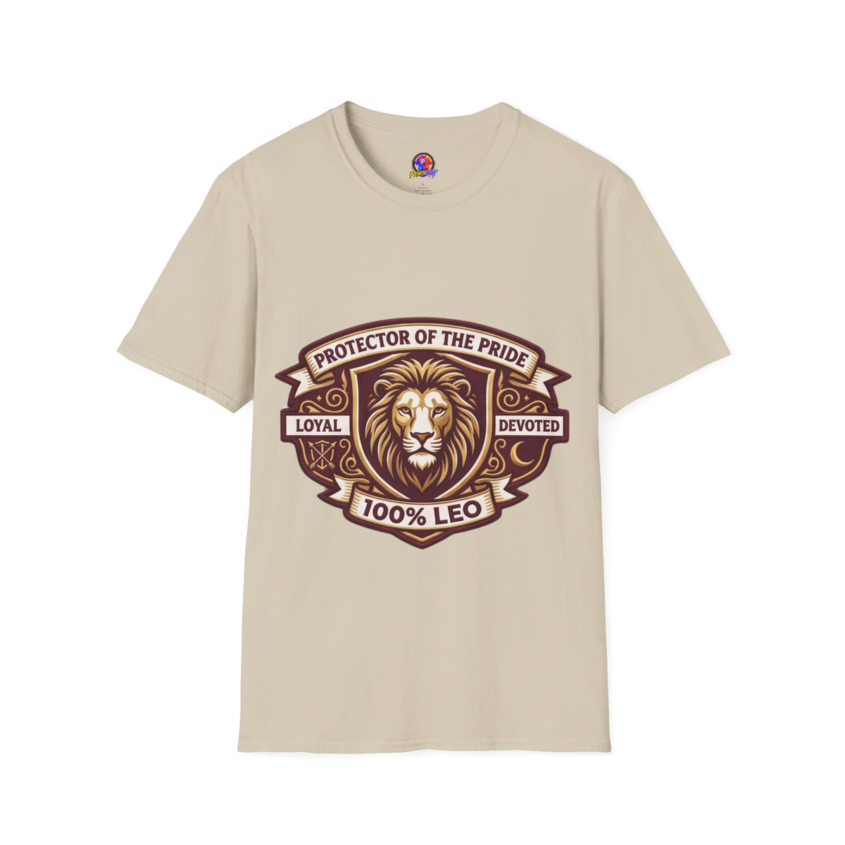 Protector of the Pride Lion T-Shirt — 100% Leo Zodiac Tee