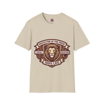 Protector of the Pride Lion T-Shirt — 100% Leo Zodiac Tee
