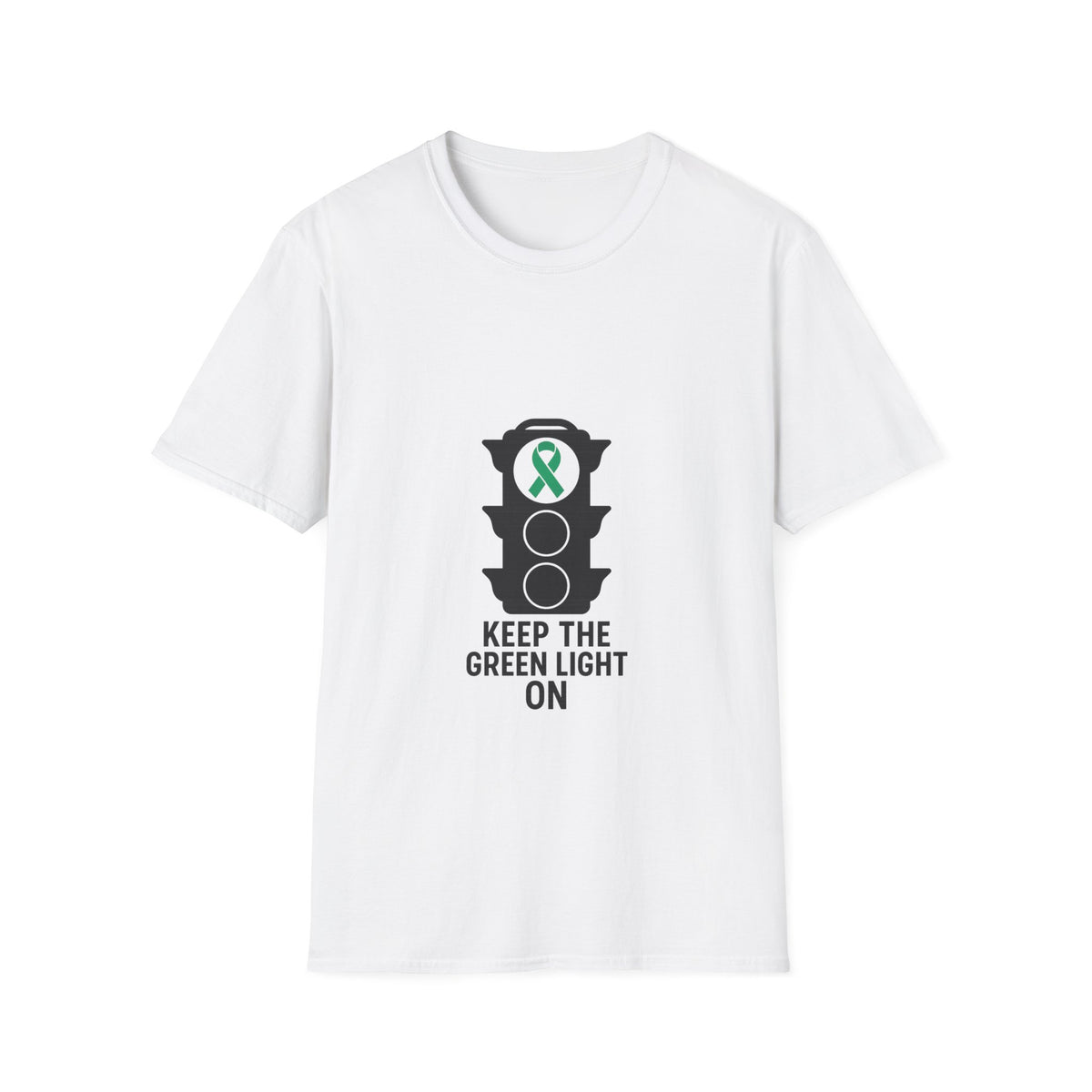 Keep the Green Light On T-Shirt – Mental Health Awareness Traffic Light Tee - Trending Now - October 2026