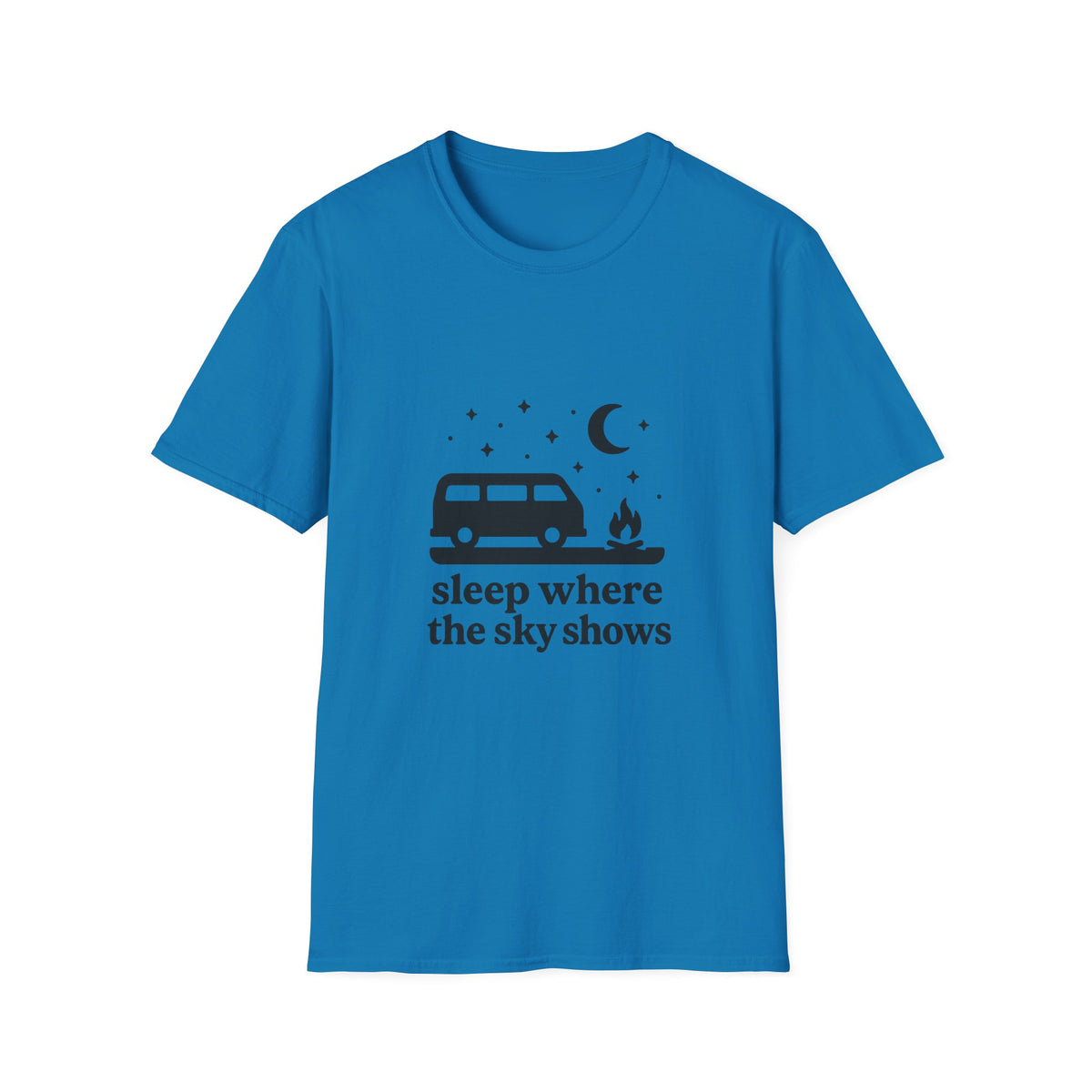 Retro Camper Night Sky T-Shirt - Trending Now - August 2026