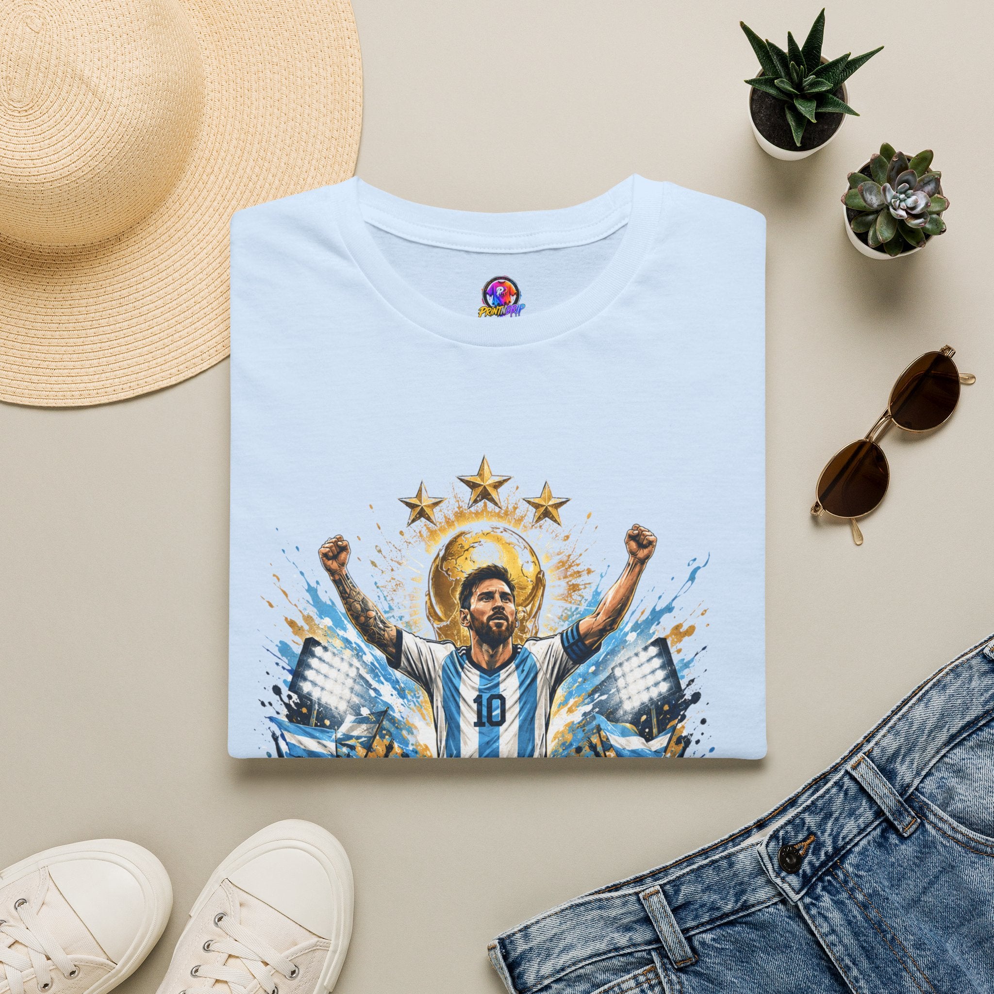 Argentina Soccer Legend 'El Diez' T‑Shirt