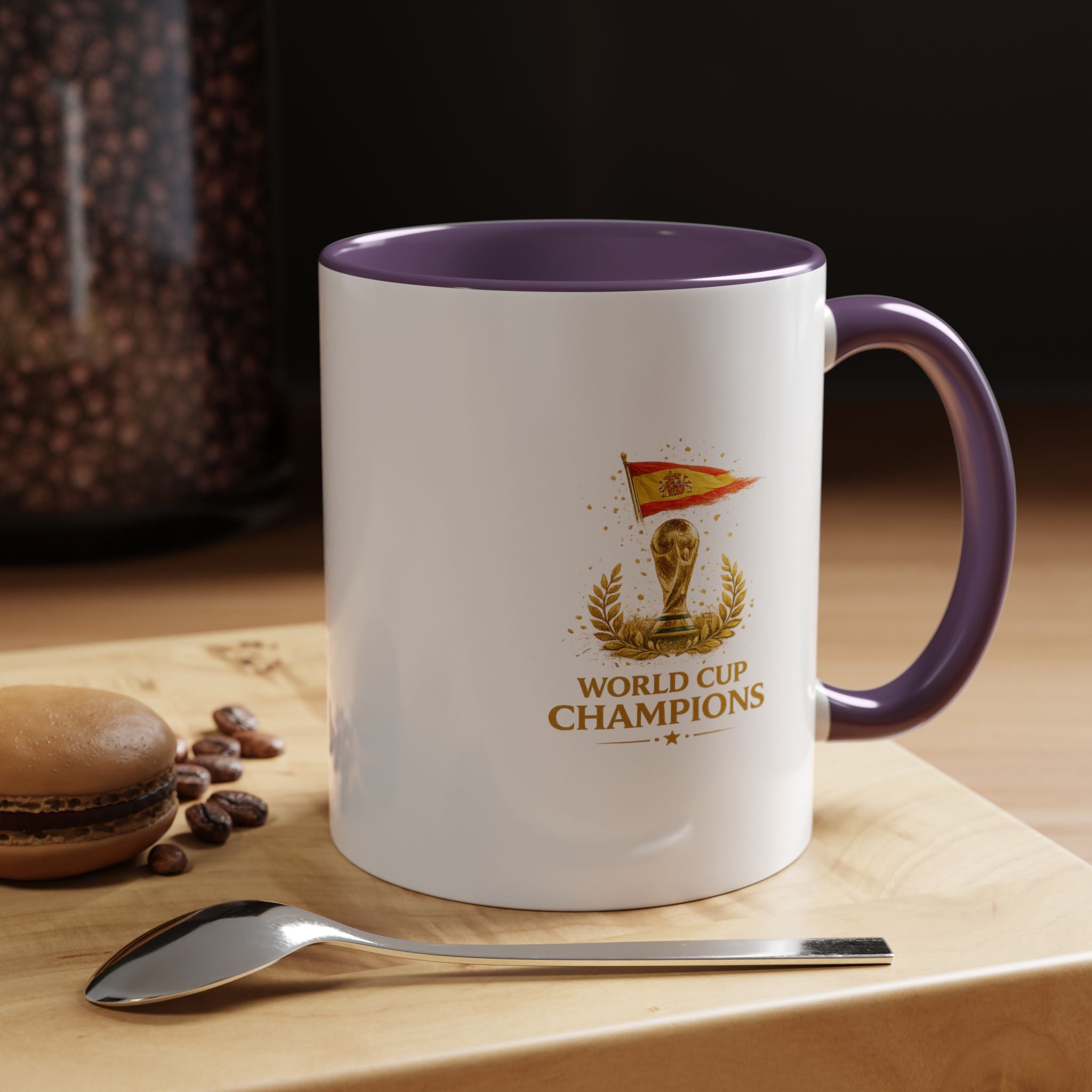 World Cup Champions Coffee Mug – Spanish Flag Accent