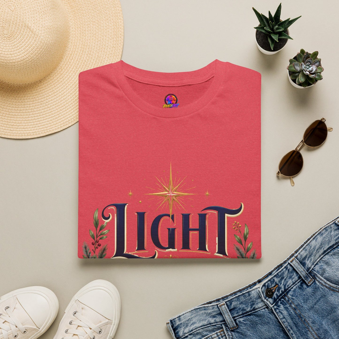 Light of the Season T-Shirt — Christmas Star Holiday Tee