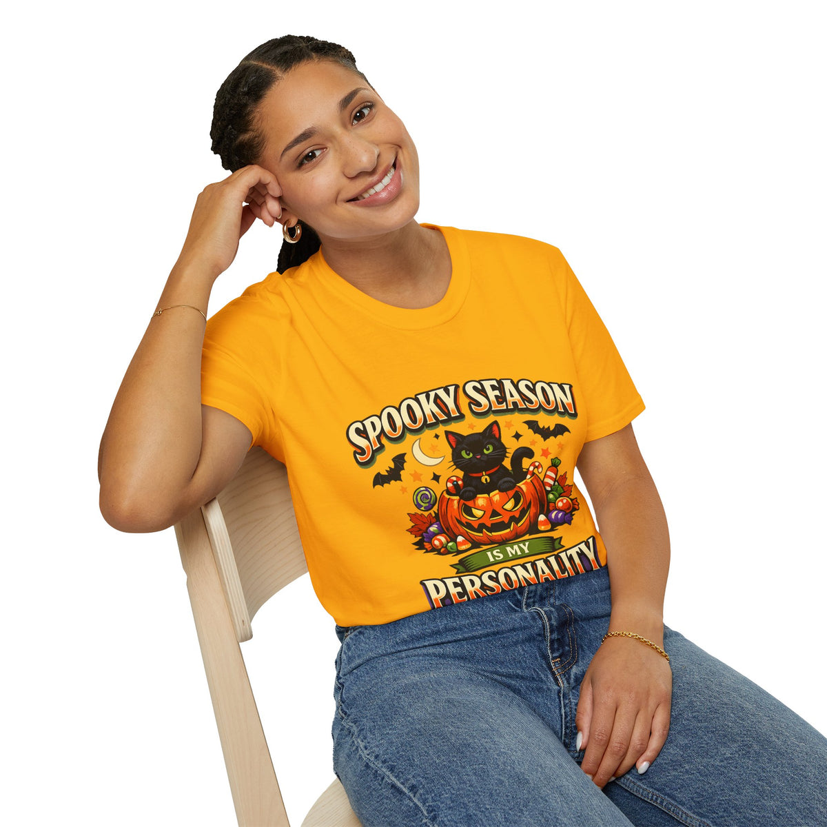 Halloween Spooky Season Unisex Softstyle T-Shirt
