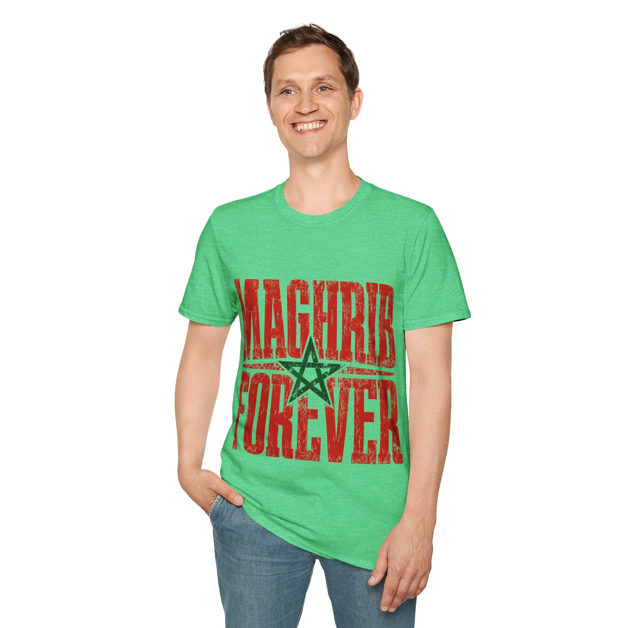 Morocco T-Shirt — Maghrib Forever Moroccan Flag Graphic Tee