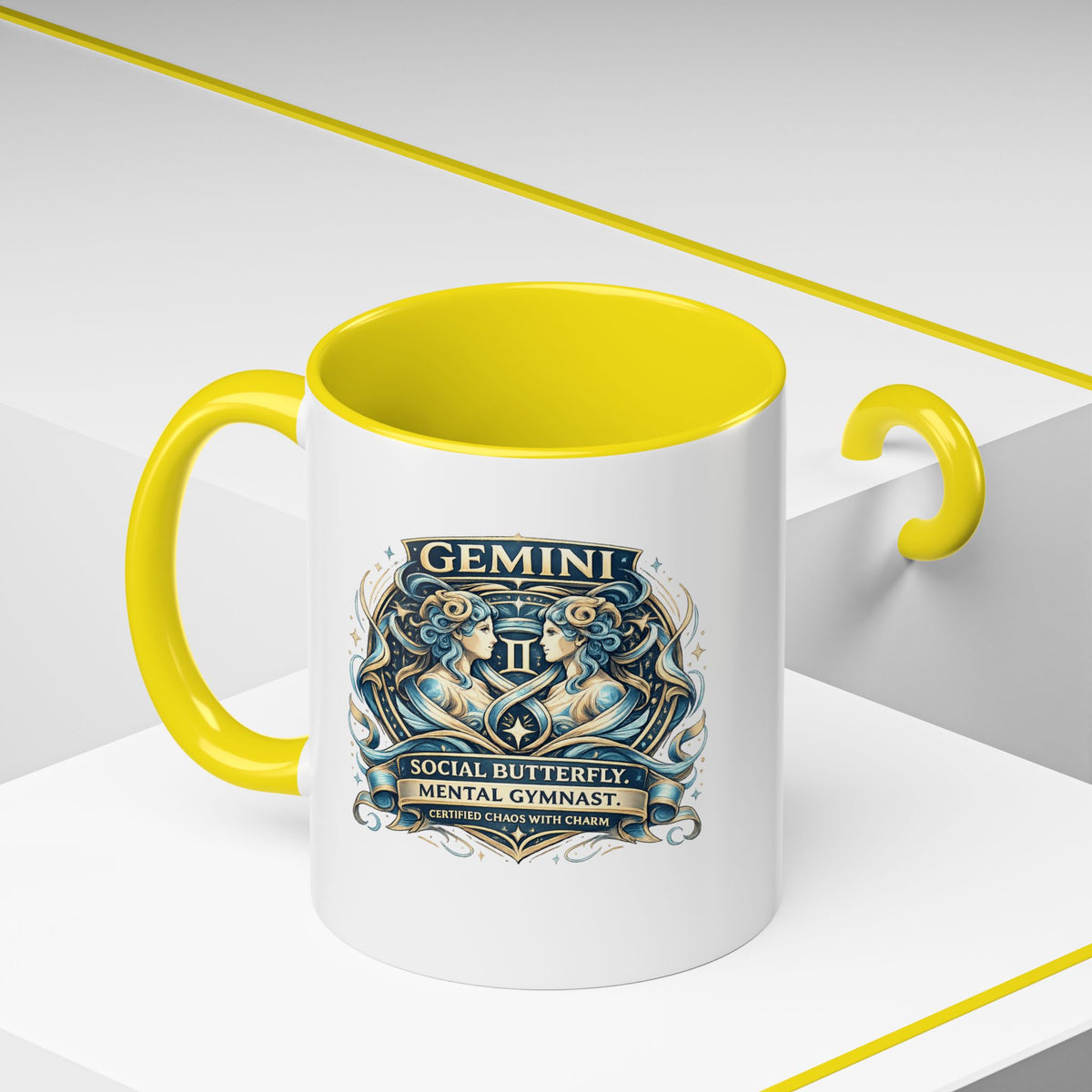 Zodiac  Gemini Accent Coffee Mug