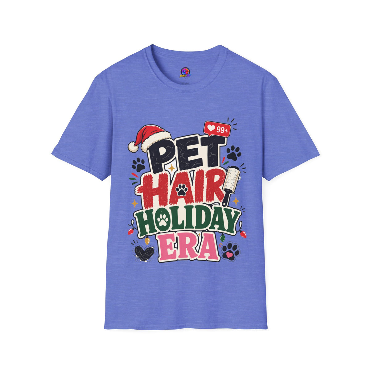 Pet Hair Holiday Tee — Funny Christmas Shirt for Pet Lovers