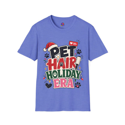 Pet Hair Holiday Tee — Funny Christmas Shirt for Pet Lovers