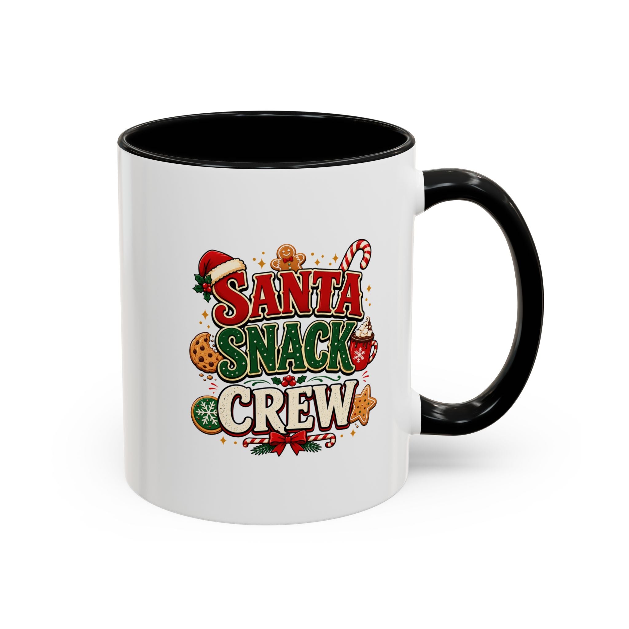 Santa Snack Crew Coffee Mug