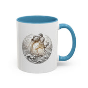Aquarius Zodiac Coffee Mug — Astrology Sign Accent Mug
