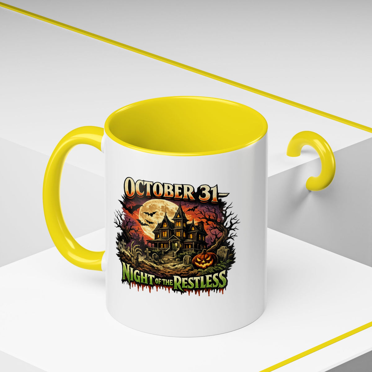 Halloween  October 31 Accent Coffee Mug
