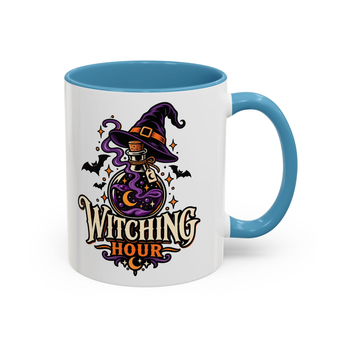Witching Hour Coffee Mug — Halloween Witch Potion Accent Mug (11/15oz)
