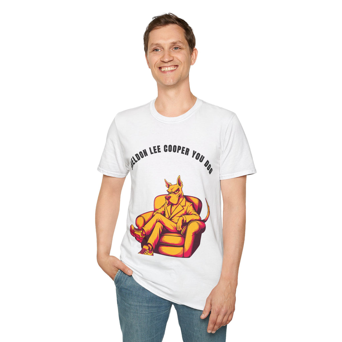 T-Shirt — "Sheldon Lee Cooper You Dog" Vintage Chill Dog Illustration - Trending Now - September 2026