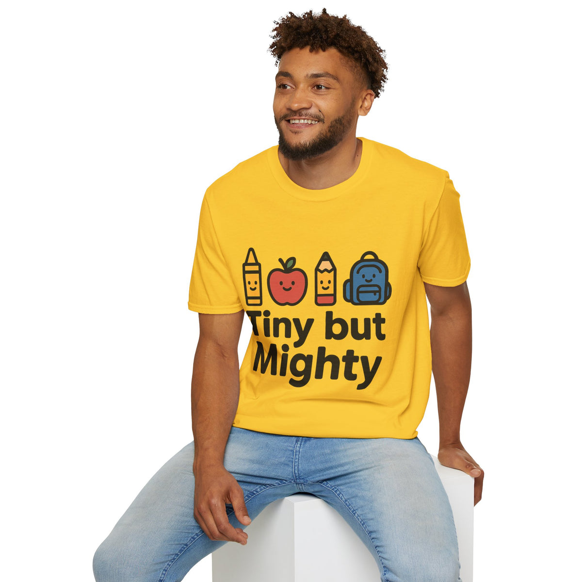Cute School Supplies Graphic T‑Shirt — Pencil Apple Crayon Backpack Design - Trending Now - August 2026
