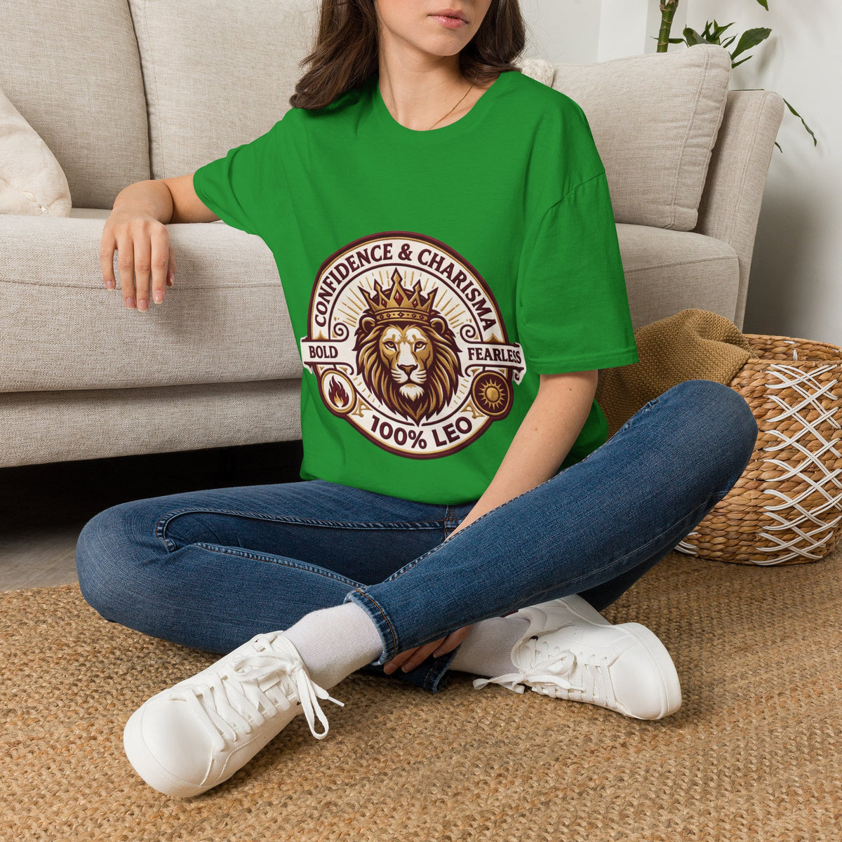 Leo Zodiac T-Shirt — Confidence & Charisma Lion Horoscope Tee