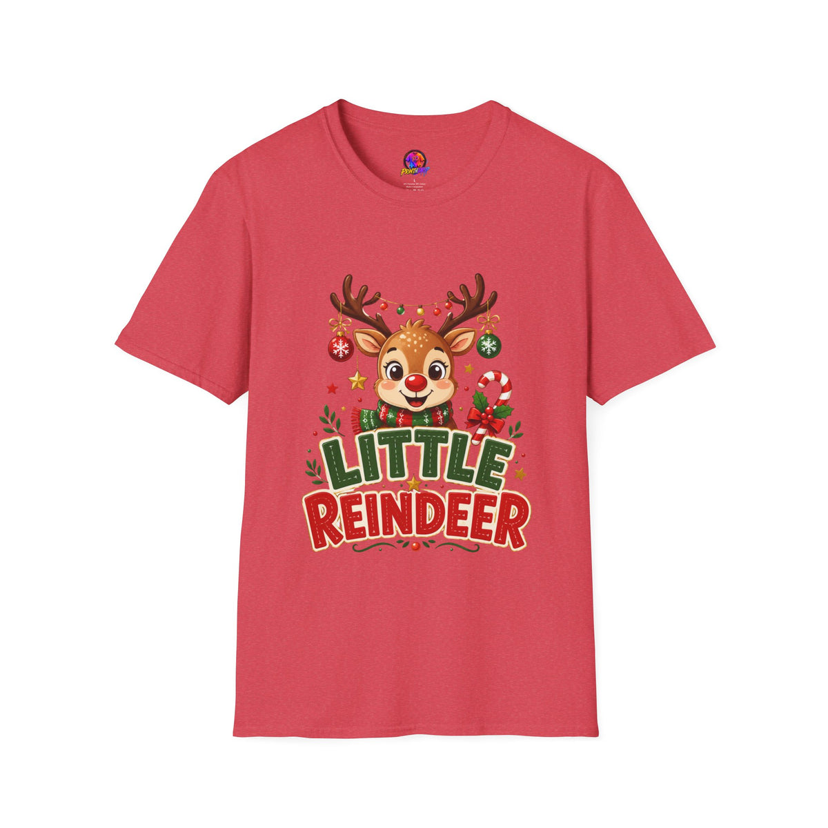 Little Reindeer T-Shirt — Cute Christmas Holiday Kids & Family Shirt