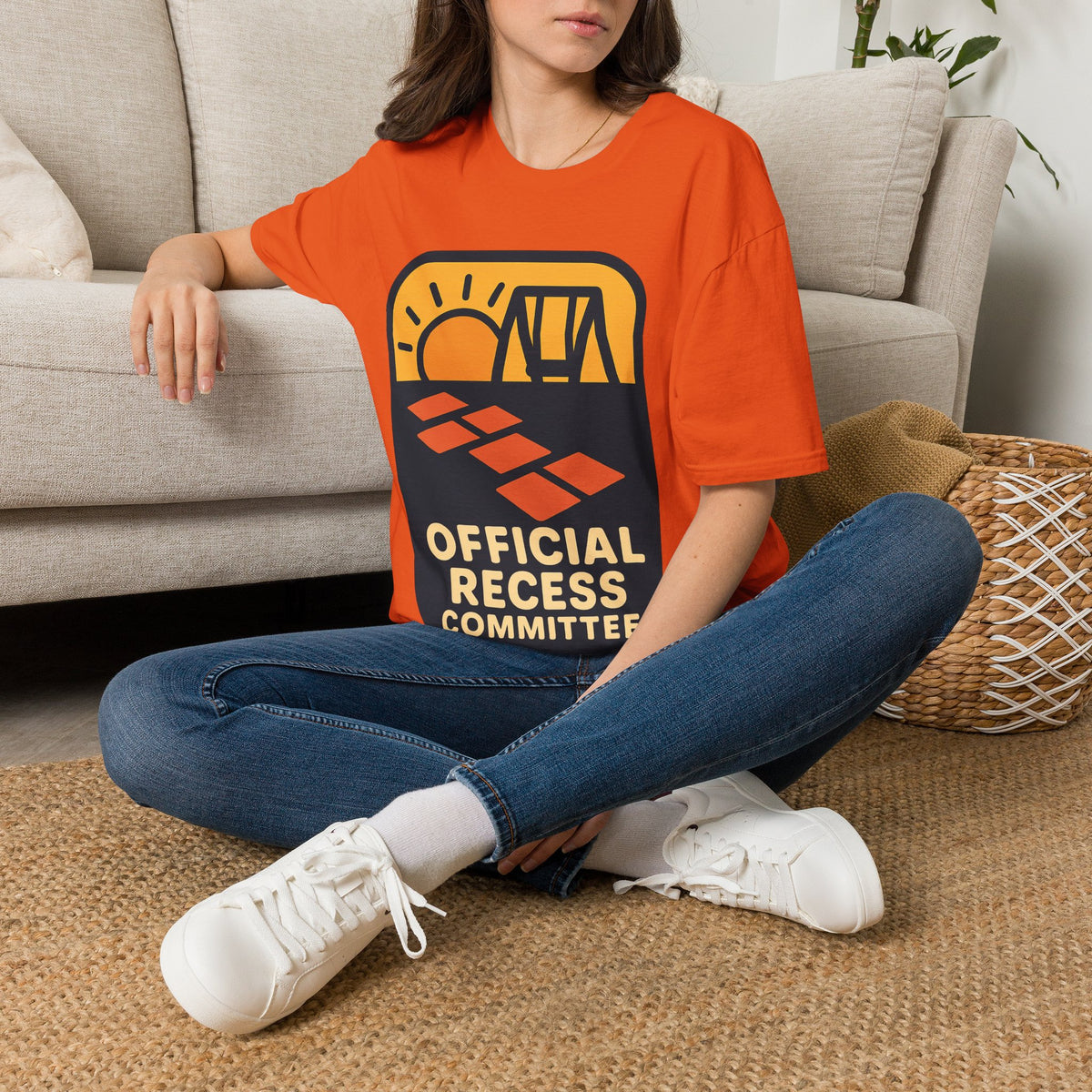 Official Recess Committee T-Shirt – Retro Sunset Camp Graphic Tee - Trending Now - August 2026