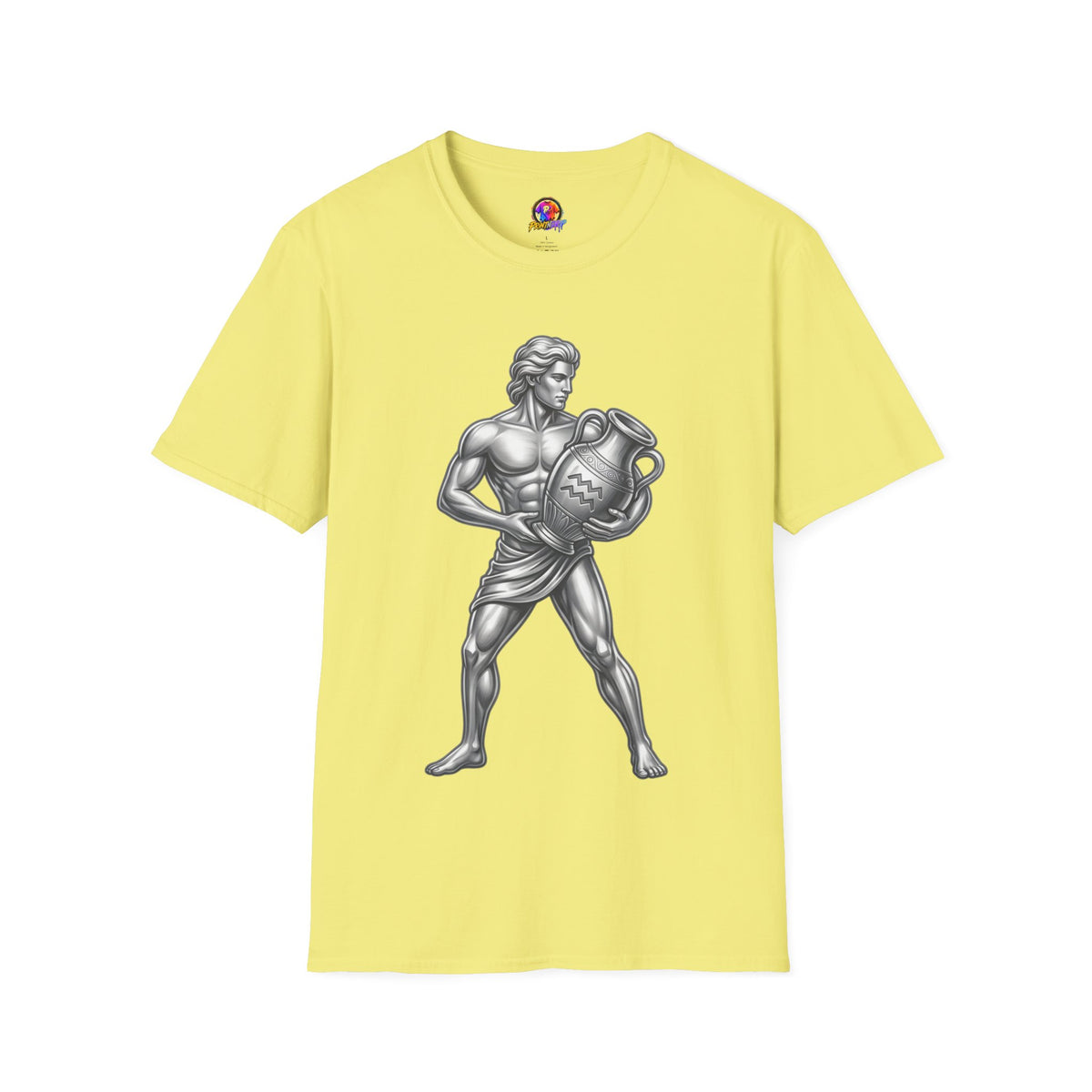 Aquarius Zodiac T-Shirt — Mythic Water Bearer Astrology Tee