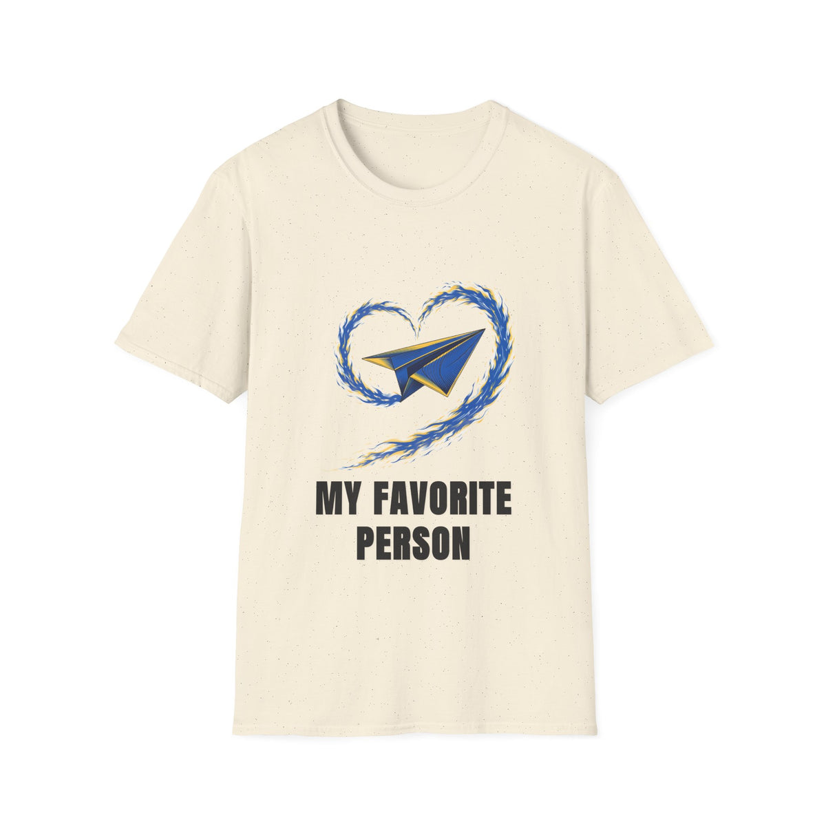 Paper Plane Heart T-Shirt — “My Favorite Person” Graphic Tee - Trending Now - August 2026