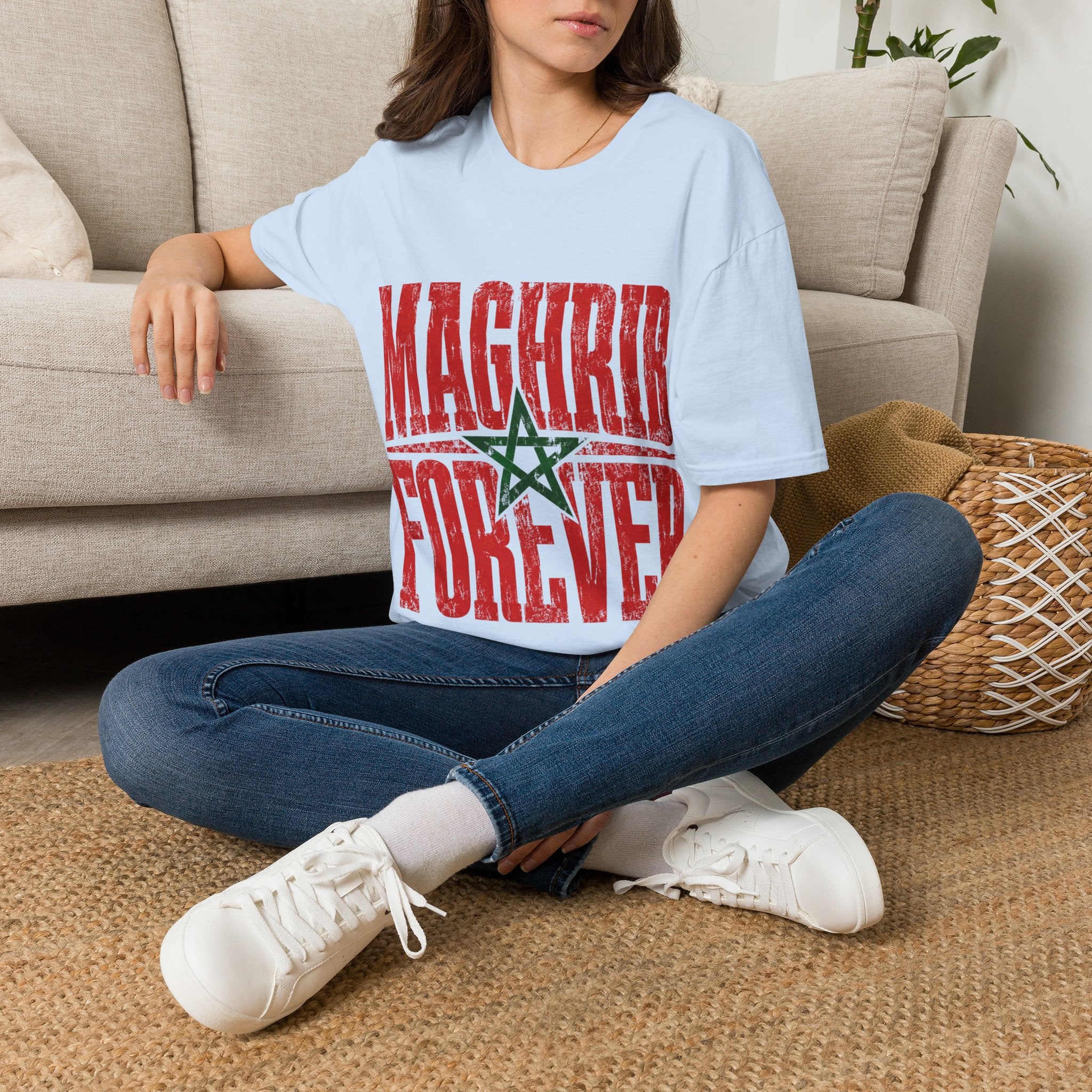 Morocco T-Shirt — Maghrib Forever Moroccan Flag Graphic Tee