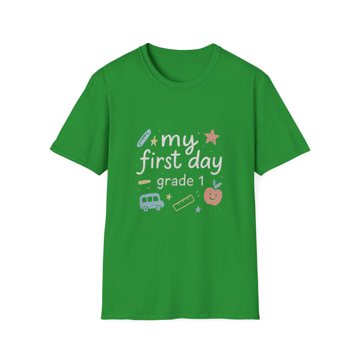 My First Day T‑Shirt — Cute Back-to-School Graphic Tee (My First Day, Grade 1) - Trending Now - August 2026