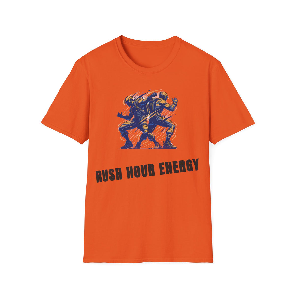 T-Shirt — 'Rush Hour Energy' Football Player Graphic Tee - Trending Now - September 2026