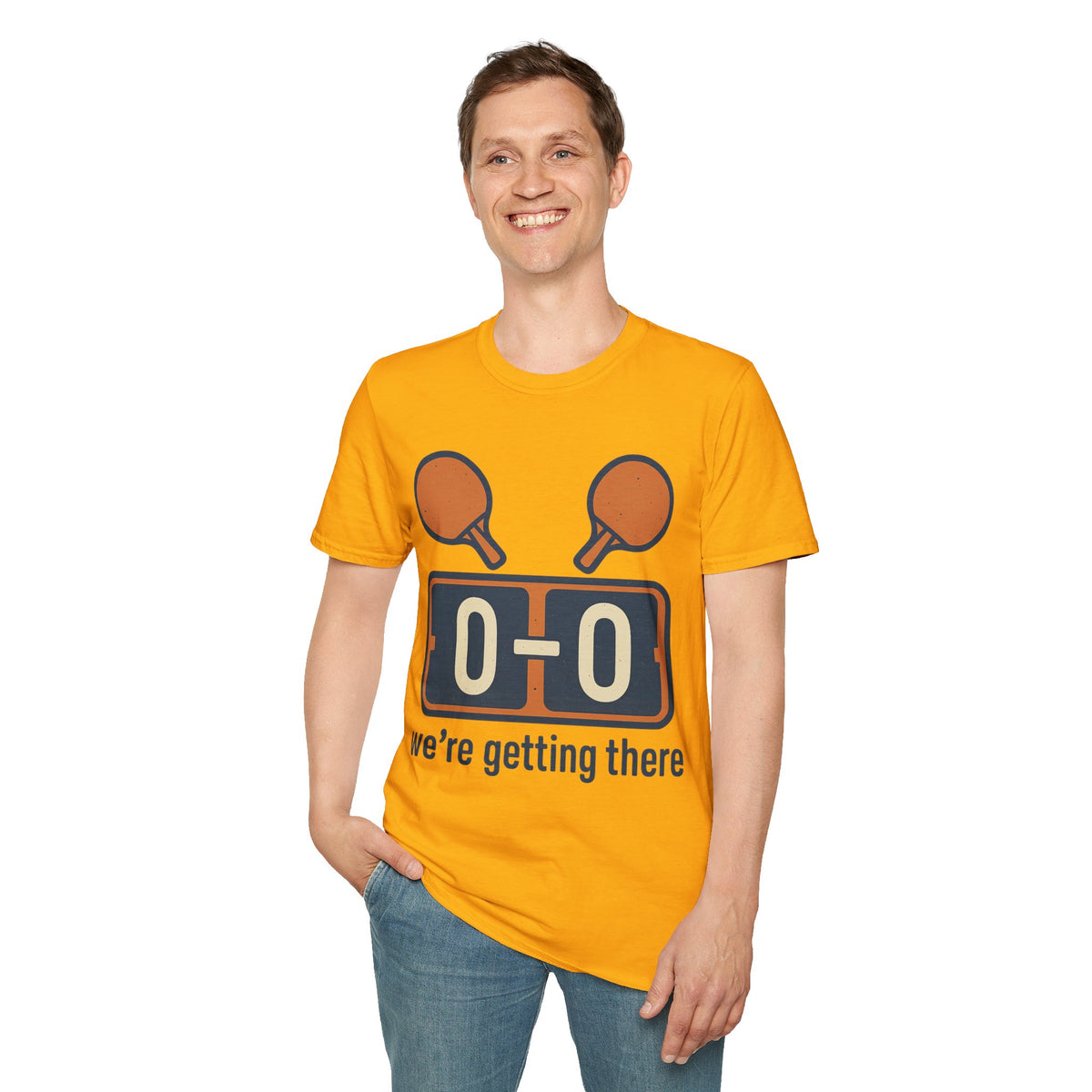 Table Tennis Scoreboard T‑Shirt — 0-0 With You Always Ping Pong Tee - Trending Now - September 2026