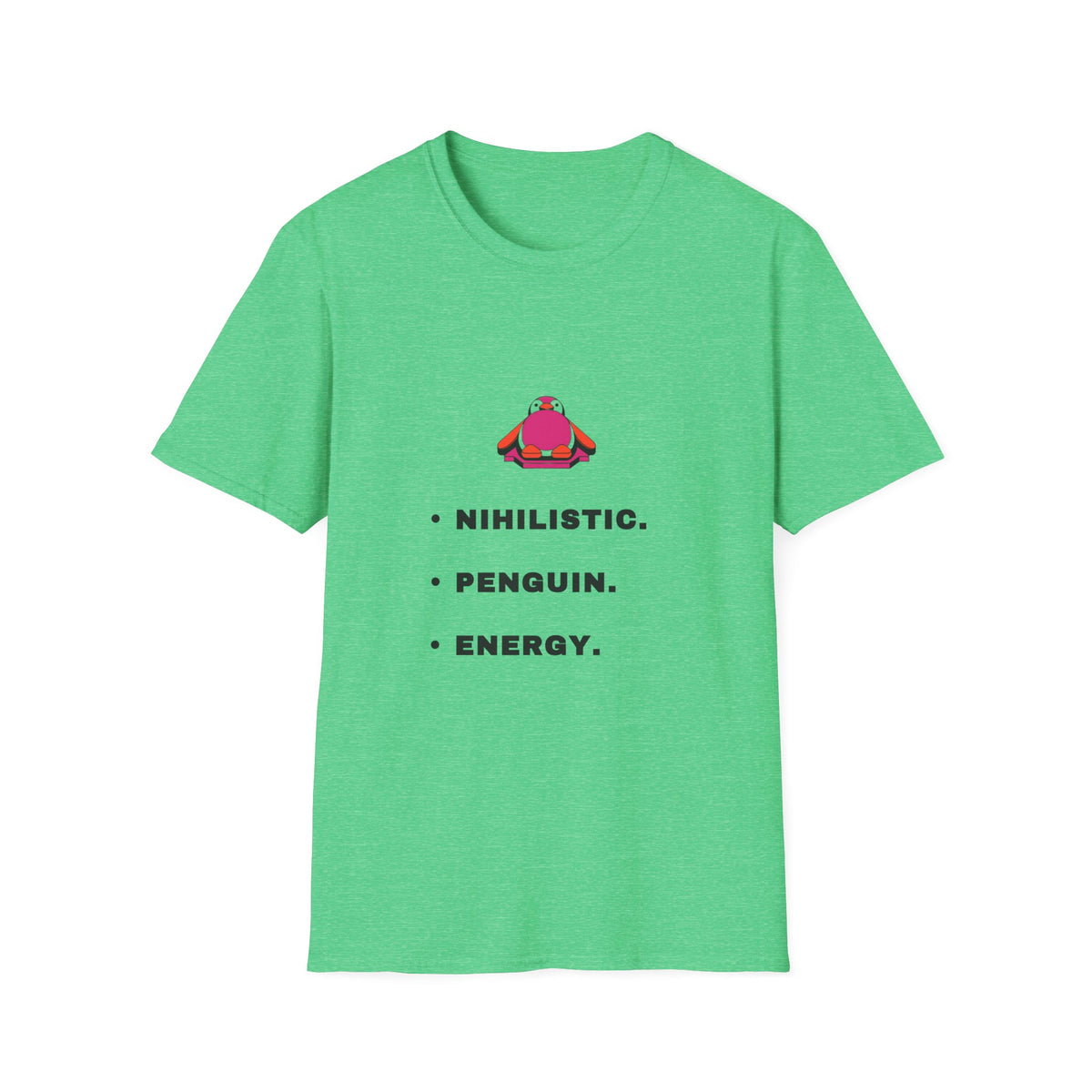Nihilistic Penguin T-Shirt — Cute Minimalist Graphic Tee - Trending Now - September 2026