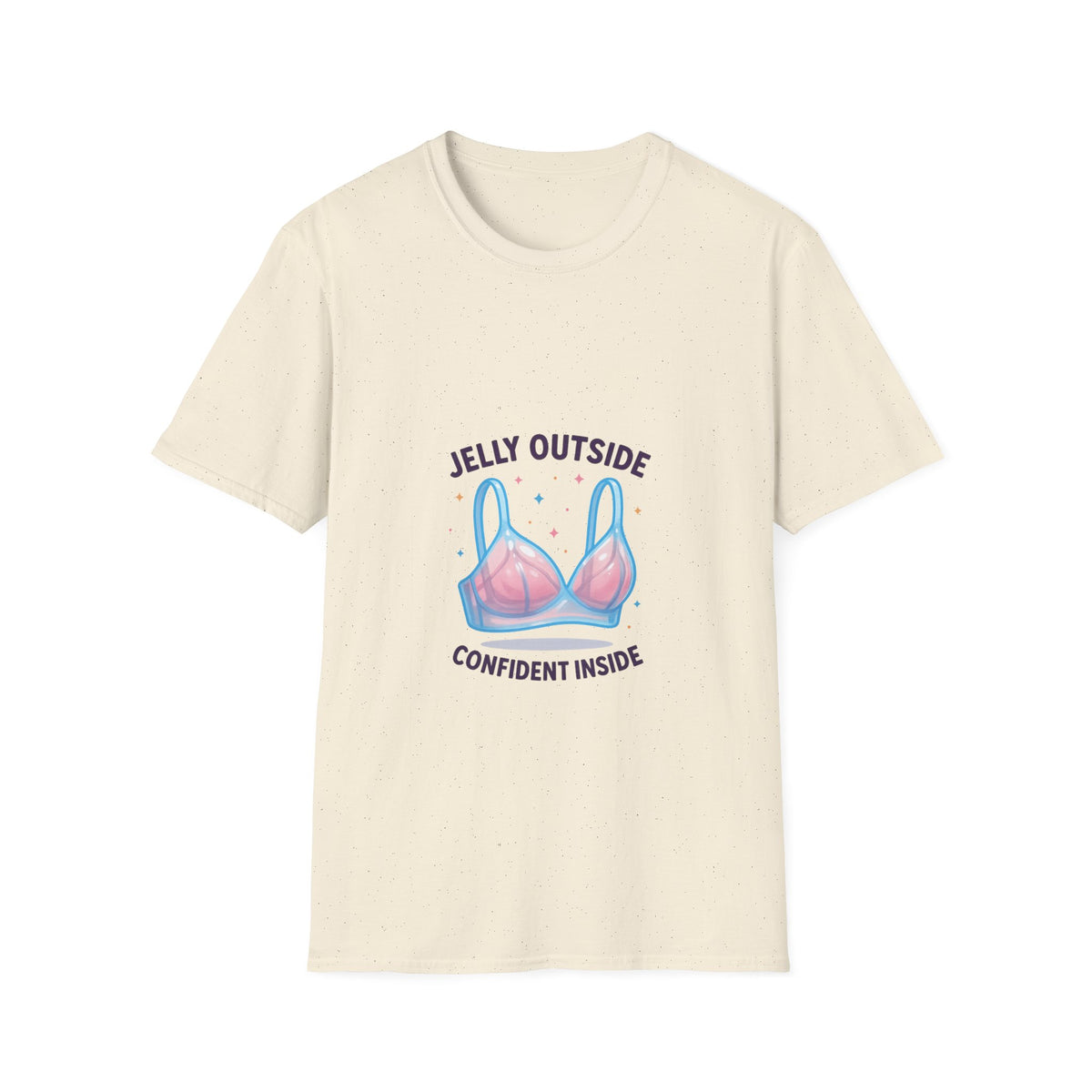 T-Shirt — "Jelly Outside, Confident Inside" Bikini Illustration- Trending Now - October 2026