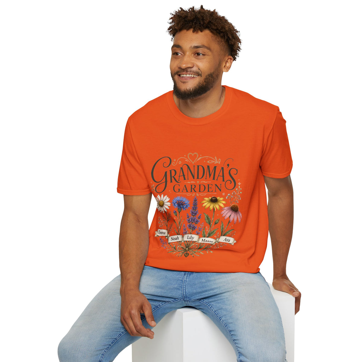 Grandma's Garden T-Shirt — Floral ‘Grandma’s Garden’ Gift Tee