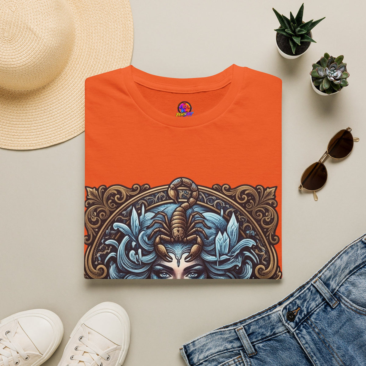 Scorpio Astrology T-Shirt — "Beautifully Intense" Zodiac Graphic Tee