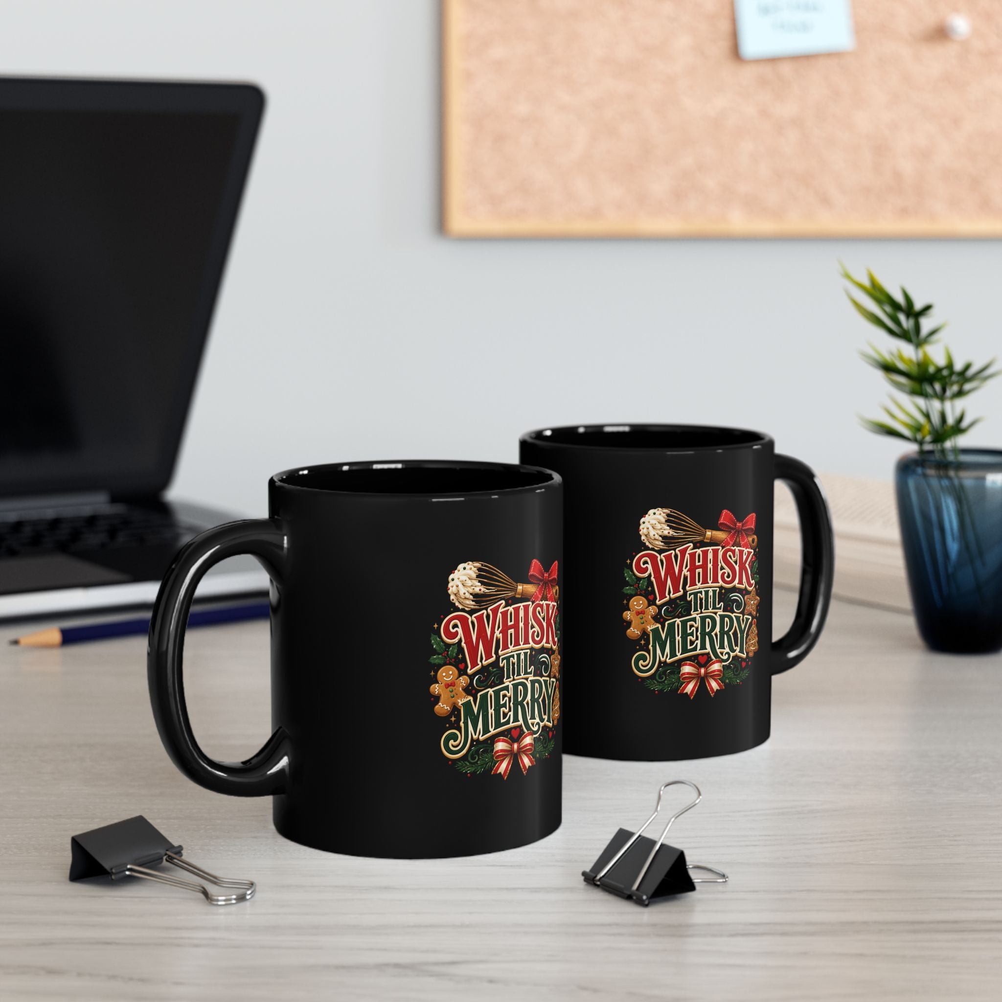 Whisk 'Til Merry Christmas Mug