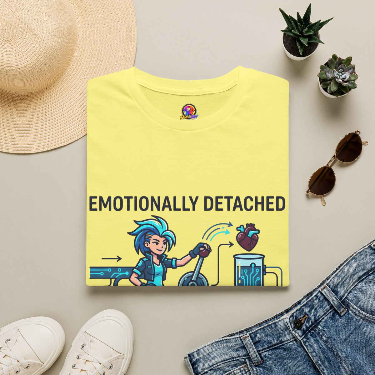Emotionally Detached, Intellectually Invested T-Shirt