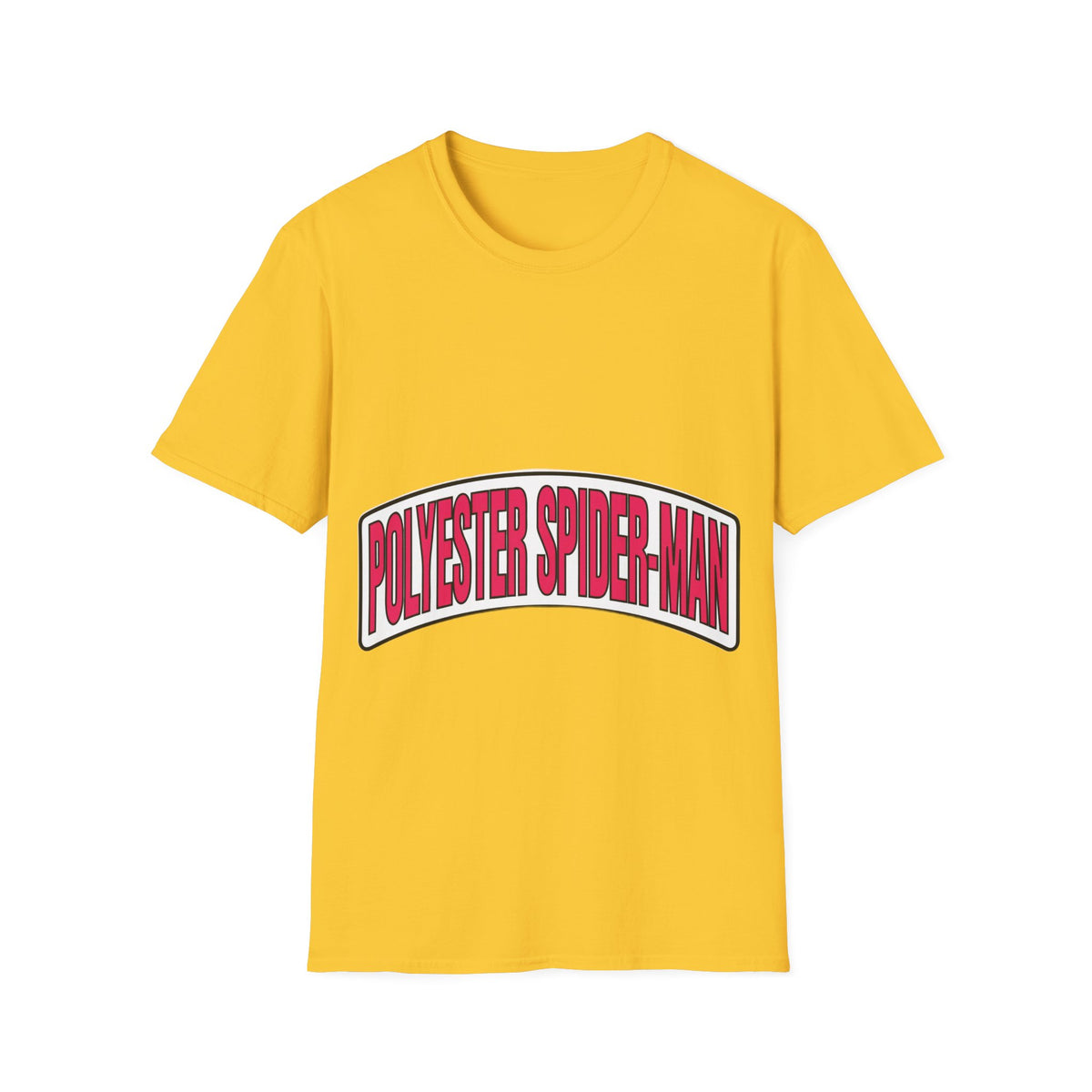 Polyester Spider-Man Retro Arch Tee - Funny Superhero Comic Graphic T-Shirt - Trending Now - September 2026