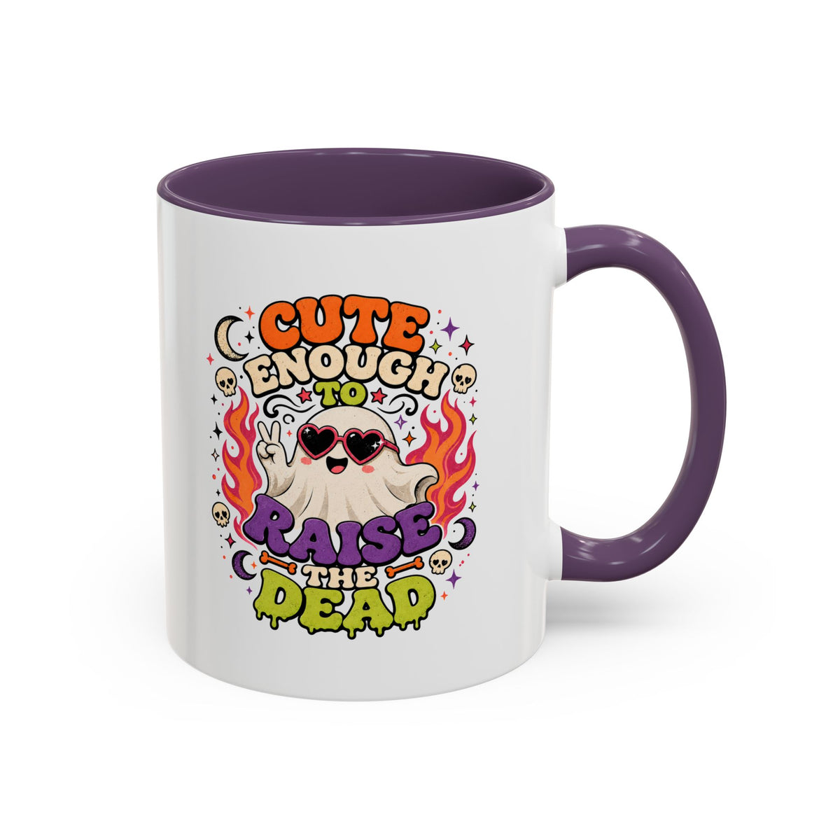 Halloween  Cute Enough Accent Coffee Mug