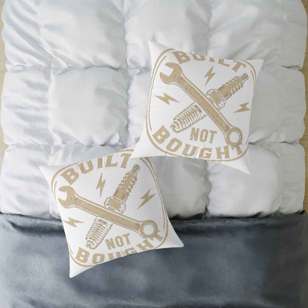 Square Poly Canvas Pillow