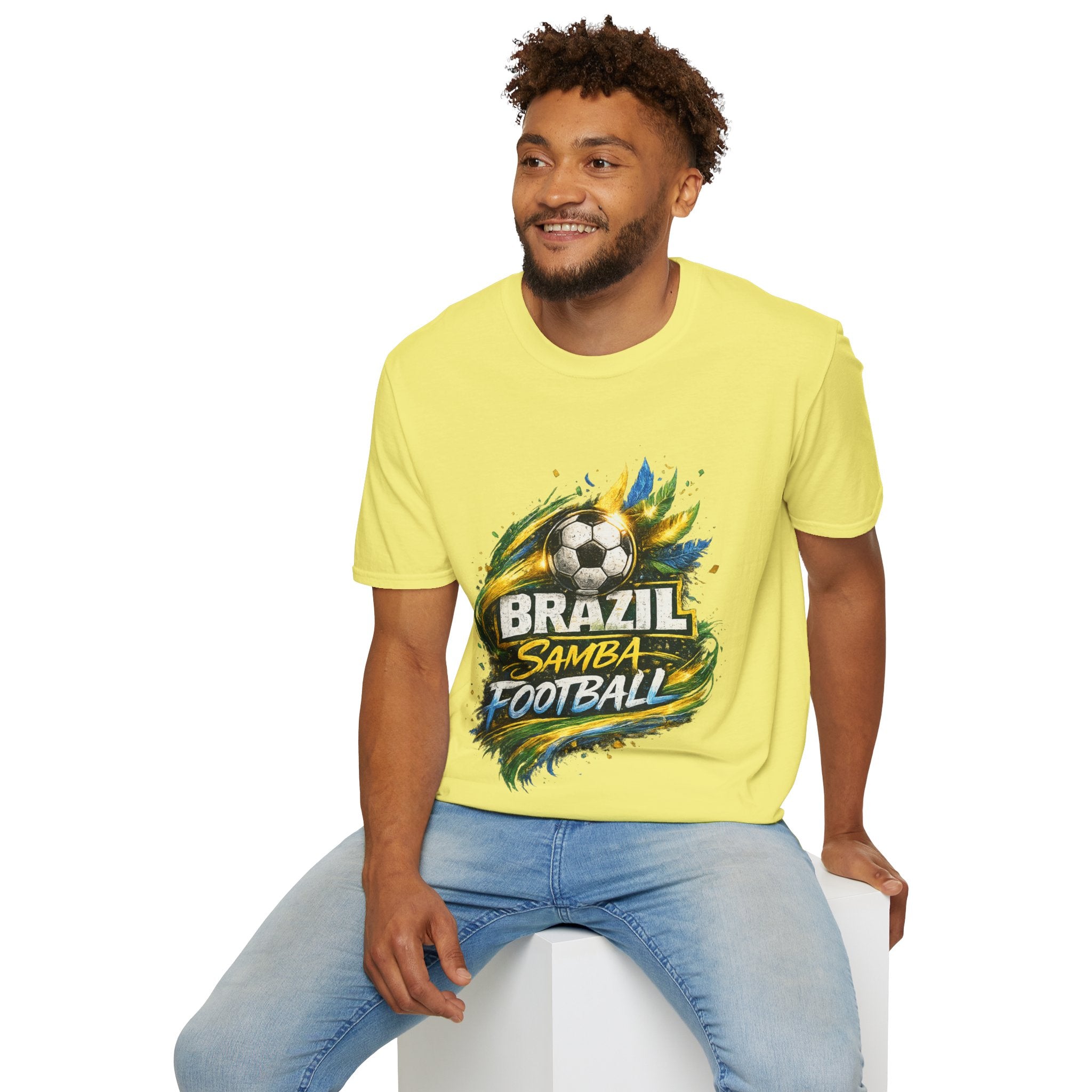 Brazil Samba Football T‑Shirt