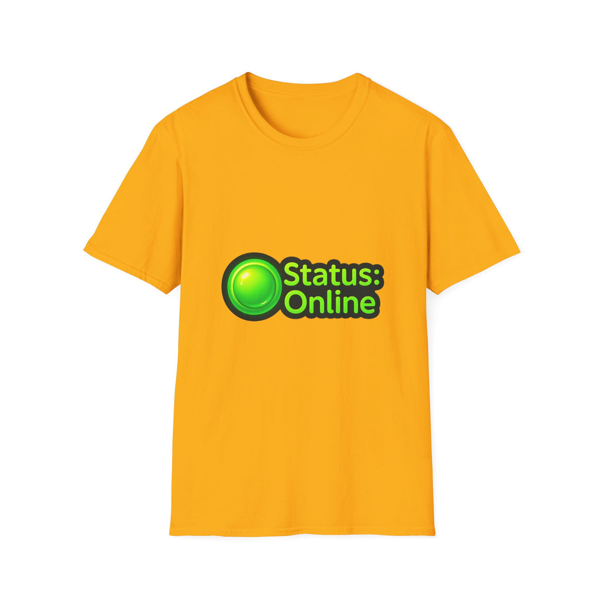 Status Online T-Shirt — Green Online Status Icon Tee - Trending Now - October 2026