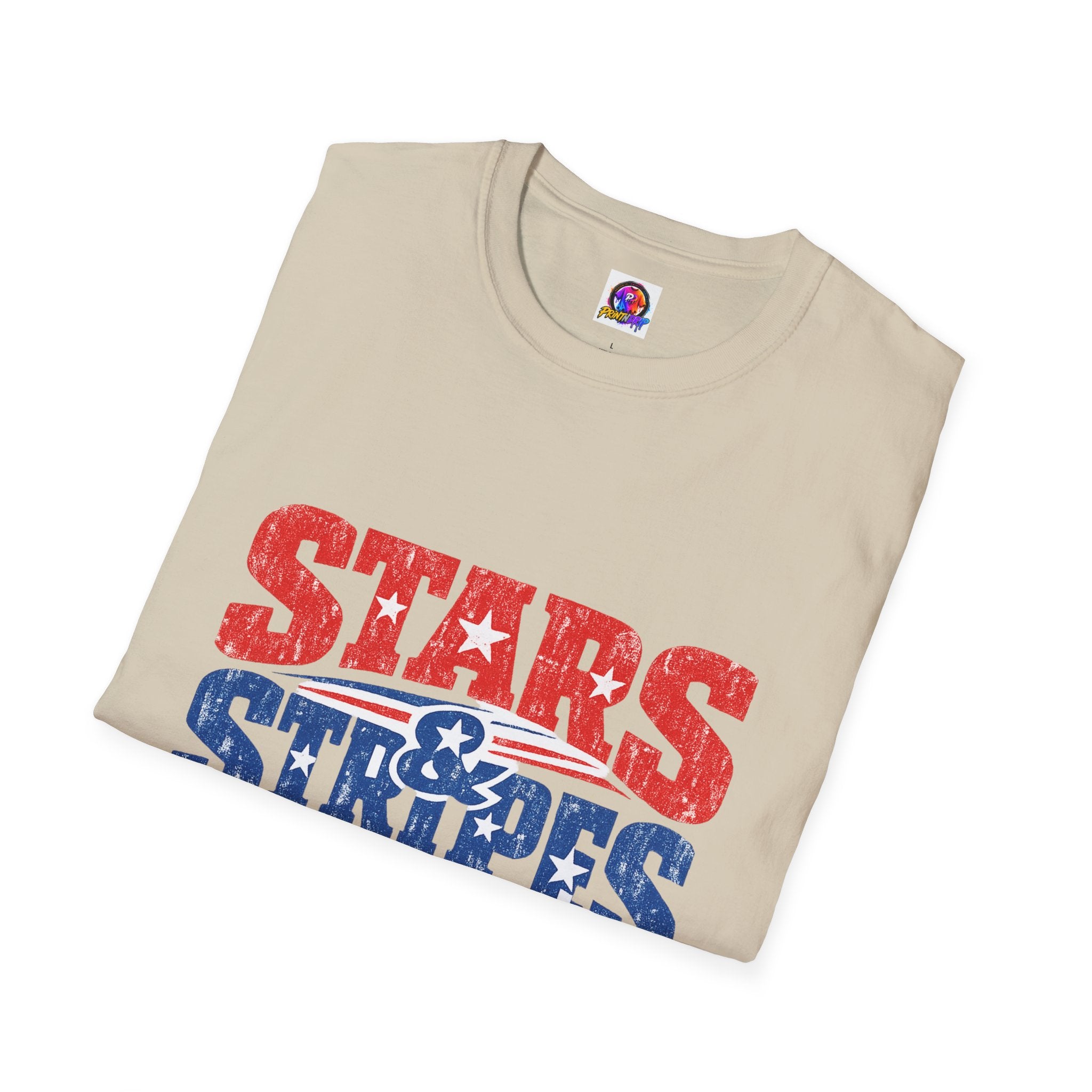 USA Stars & Stripes Forever T-Shirt — Patriotic Red White Blue Graphic Tee