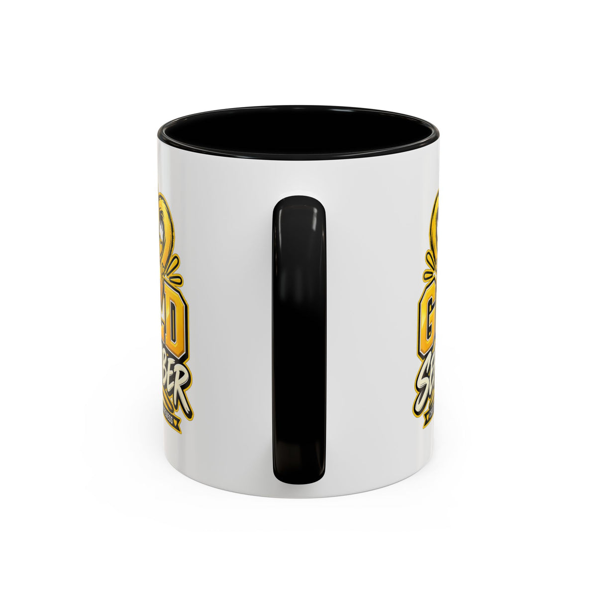Gold September Coffee Mug — Childhood Cancer Awareness Accent Mug (11/15oz)