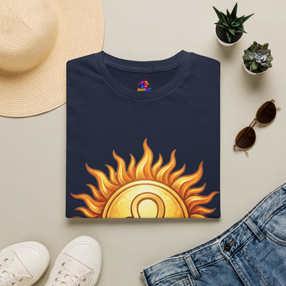 Leo Sun T‑Shirt — Zodiac Sunburst Graphic Tee