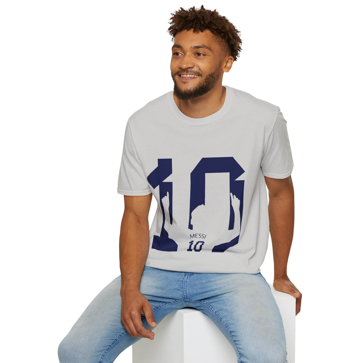 Number 10 Jersey T-Shirt — Retro Athletic Graphic Tee