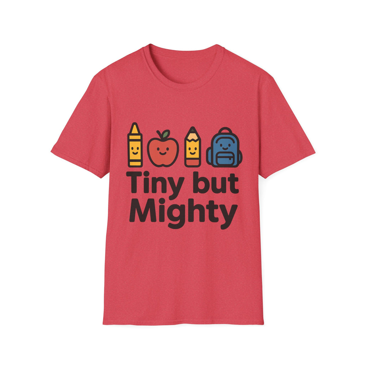 Cute School Supplies Graphic T‑Shirt — Pencil Apple Crayon Backpack Design - Trending Now - August 2026
