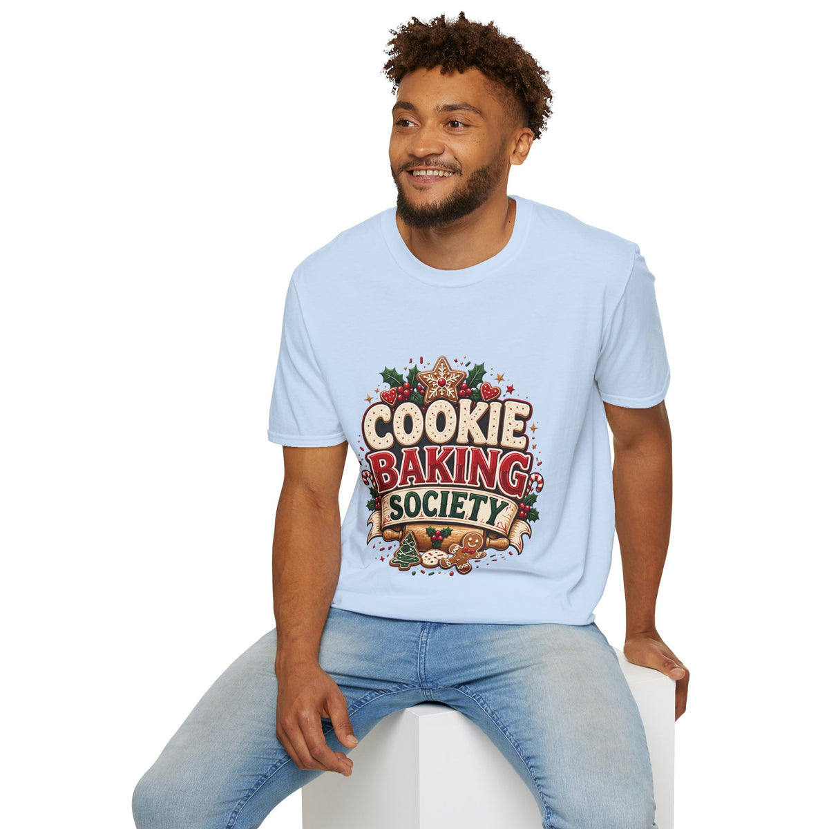 Cookie Baking Society T-Shirt — Holiday Baking Graphic Tee