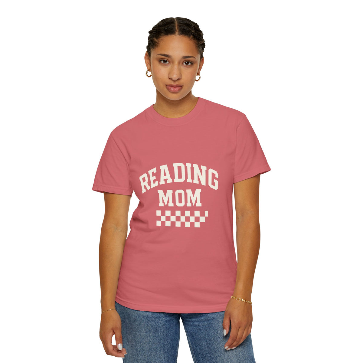 Reading Mom T-Shirt — Vintage Checkbook Style Graphic Tee for Book-Loving Moms - Trending Now - October 2026