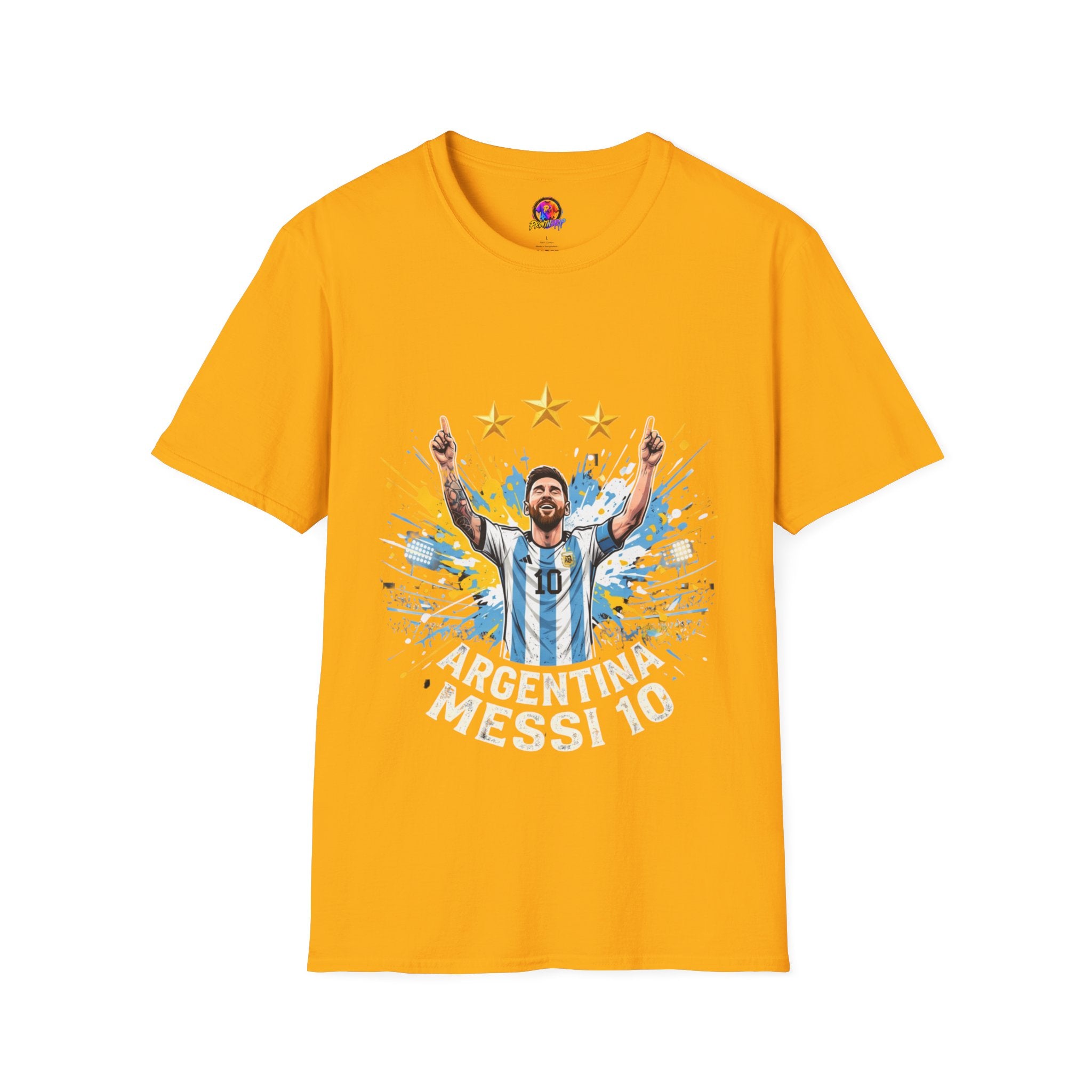 Argentina Messi  Soccer T‑Shirt — Argentina Messi 10 Fan Tee