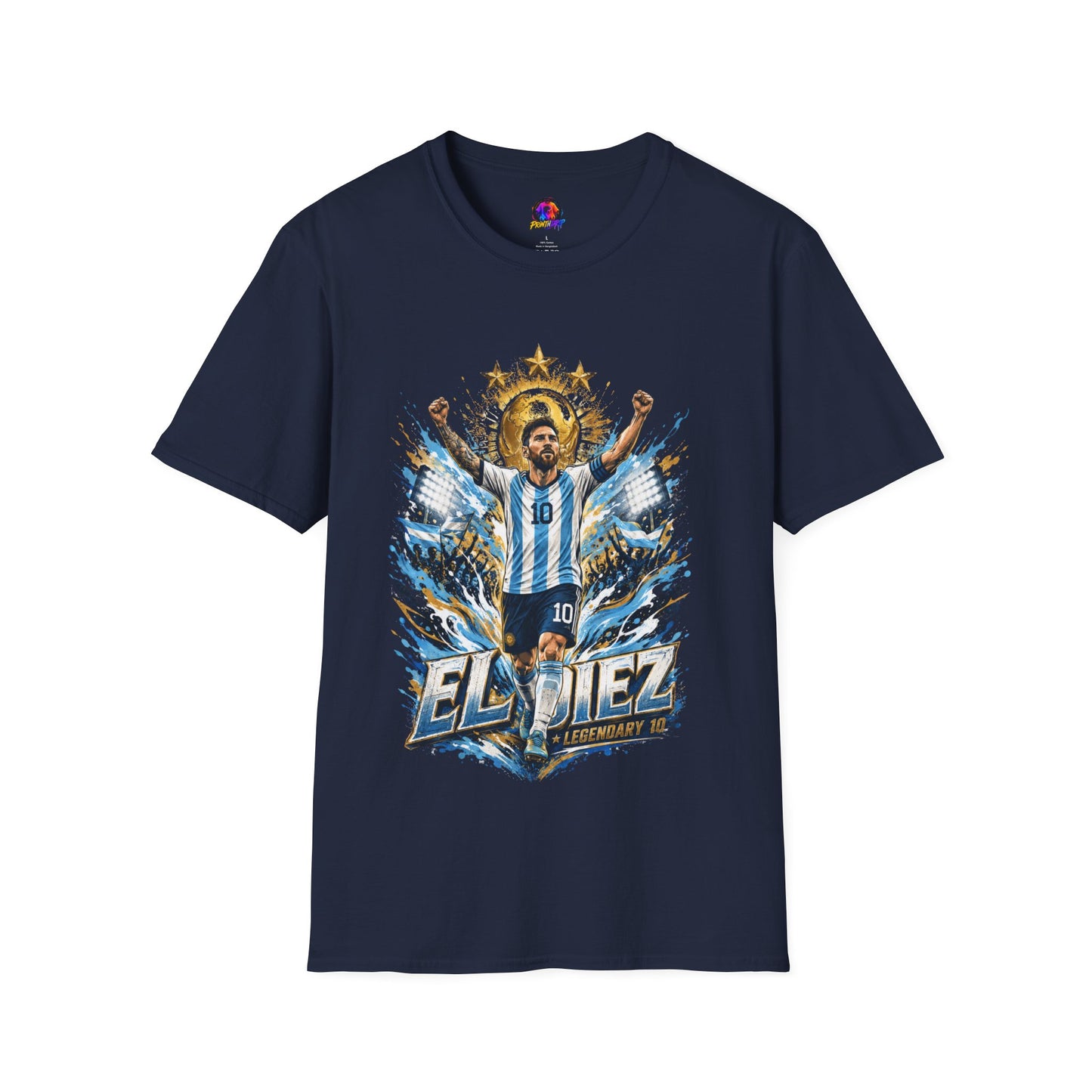 Argentina Soccer Legend 'El Diez' T‑Shirt